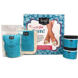 Foot Recovery "Treats for Feets" Pedicure Box (Cream)