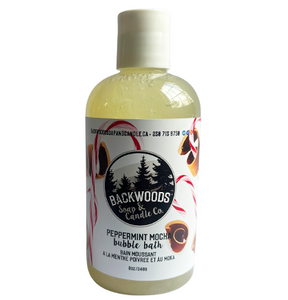 Backwoods Peppermint Mocha Bubble Bath   240ml