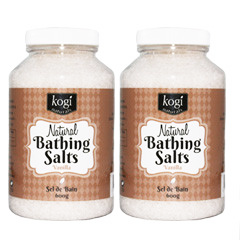 Vanilla Bathing Salts Duo   600g
