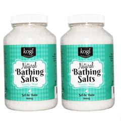 Vanilla Mint Bathing Salts Duo   600g