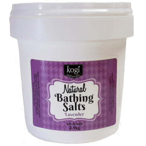 Bulk Lavender Bathing Salts 2.9kg