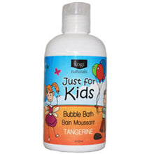 Load image into Gallery viewer, Just for Kids Bubble Bath - Tangerine   240ml
