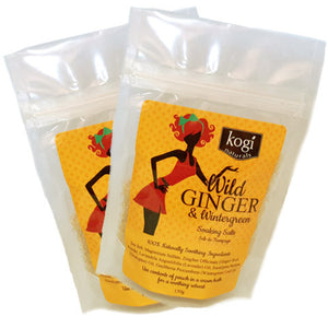 Bathing Salts - Wild Ginger & Wintergreen  2 Pack